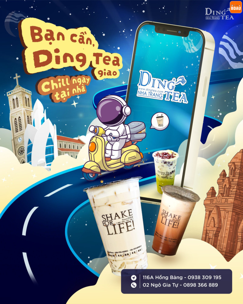  Oanh tạc DingTea Nha Trang thôi