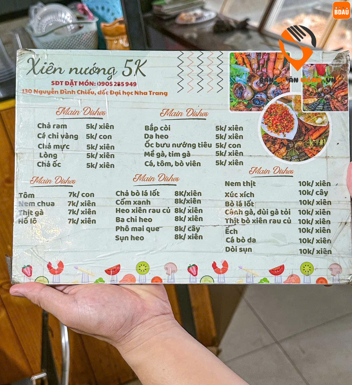 xien nuong 5k